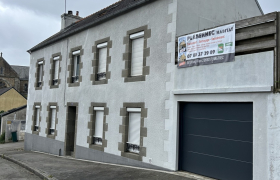 Nettoyage et mise on peinture de la maison avec peinture onip  