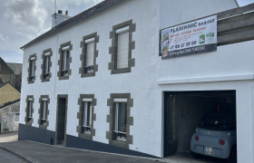 Nettoyage et mise on peinture de la maison avec peinture onip  